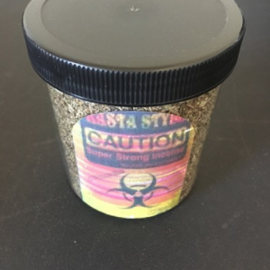 Rasta Style Caution Herbal Incense Cup